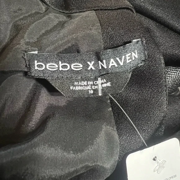 Bebe X Naven Double Breasted Trench Dress Size 10 LIKE NWT! - Picture 10 of 10